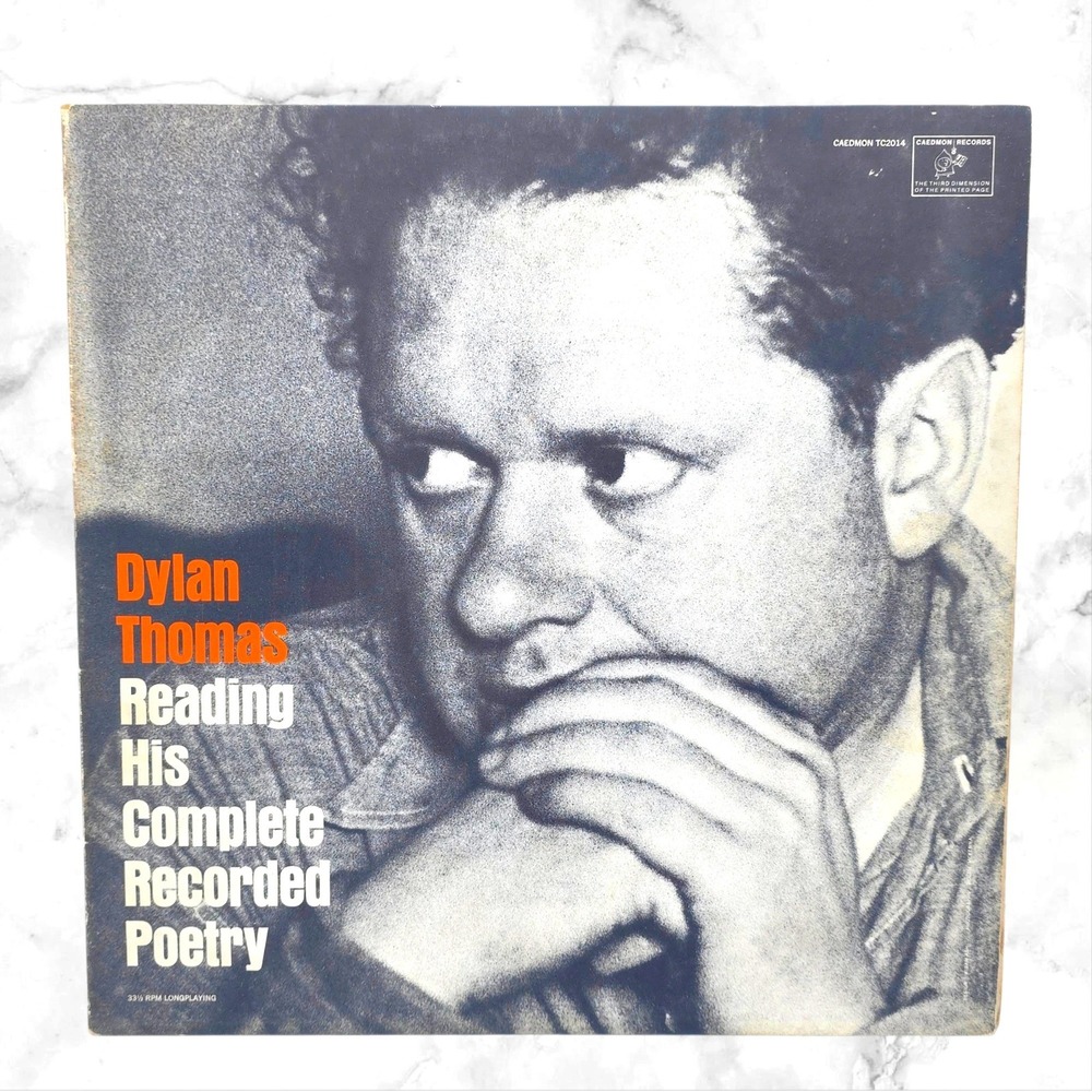 Caedmon Dylan Thomas Reading His Complete Recorded Poetry Vinyl LP TC 2014 12"